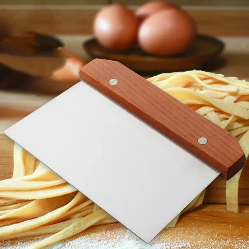 Okonomiyaki Spatula - الفولاذ المقاوم للصدأ فطيرة القواطع المعكرونة