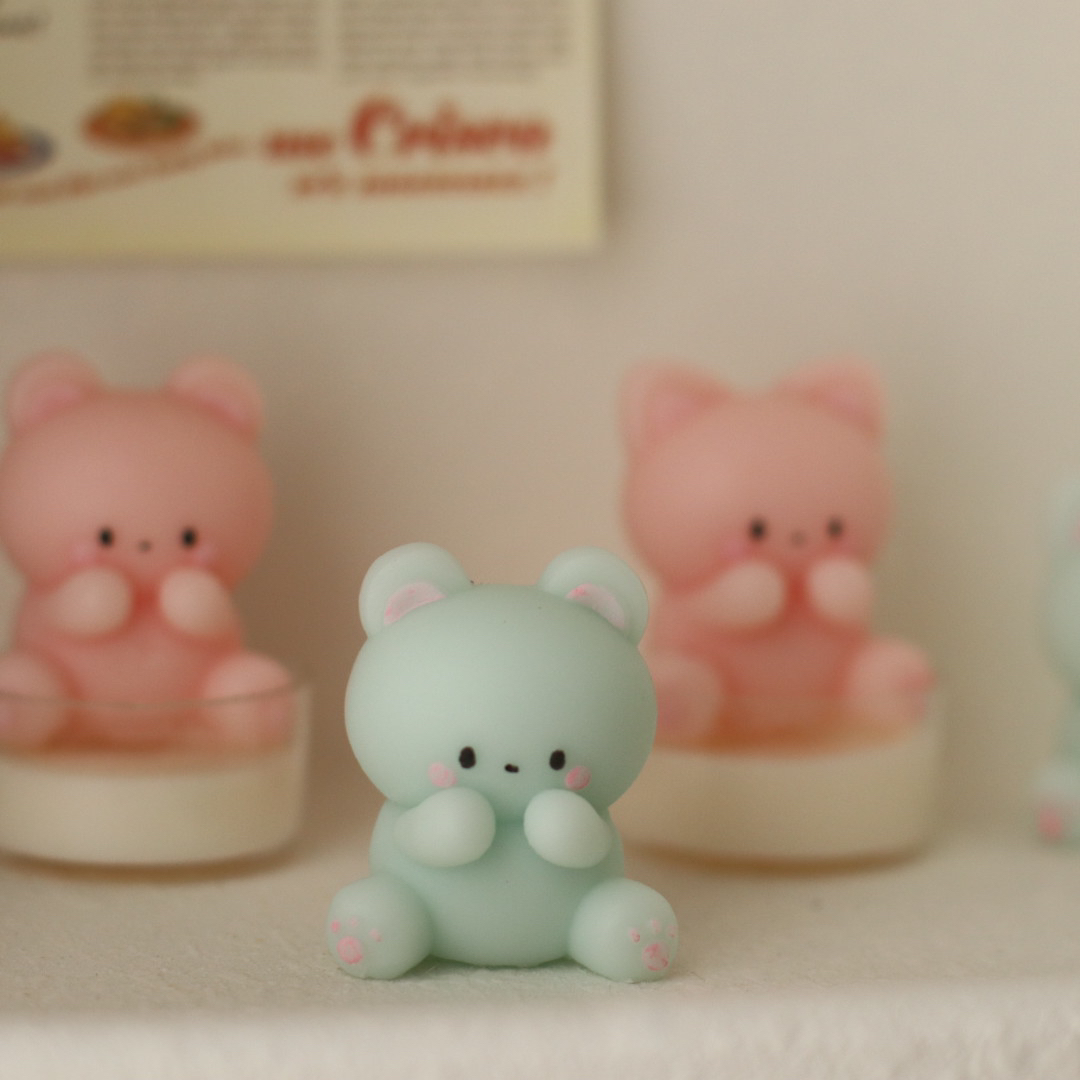 Bunny Cake Mold - عيد الفصح لطيف الأرنب الدب سيليكون