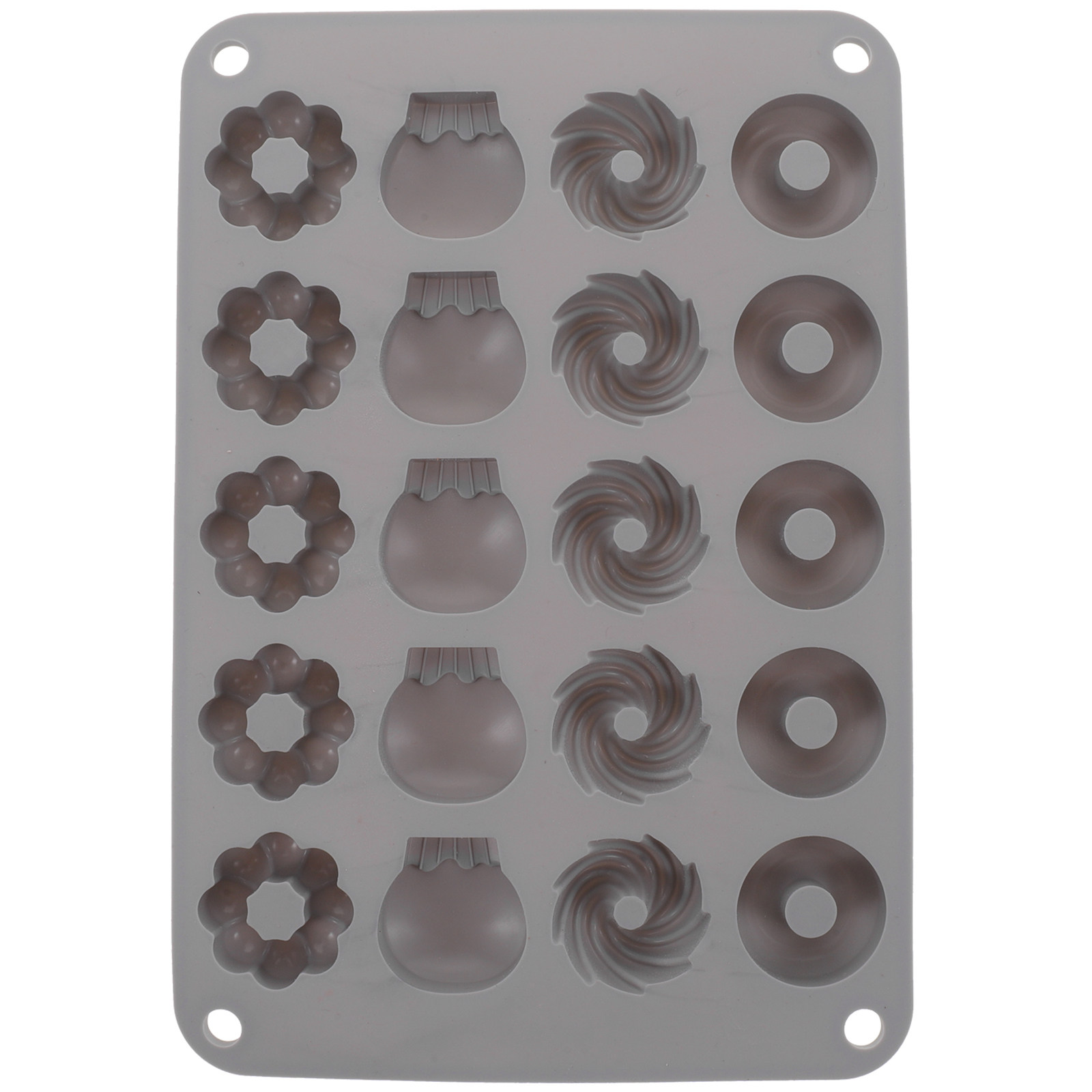 Donut Mold Silicone - قالب دونات سيليكون صغير عالي الجودة