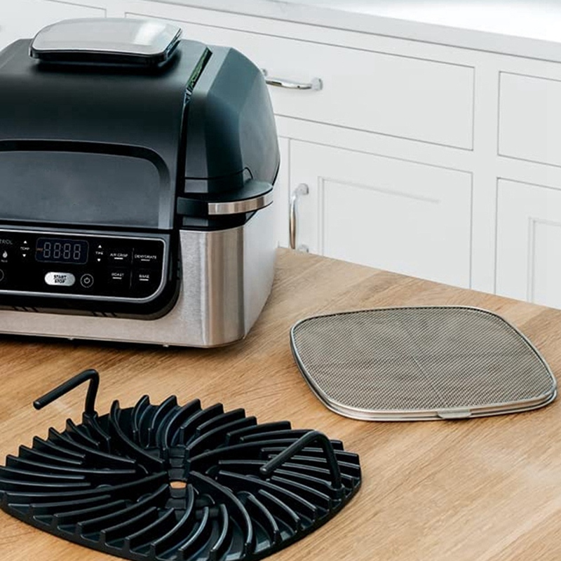 M08K واقي رذاذ الشحوم، قطعة غي - مراجعة Ninja Air Fryer Af101 وسعره