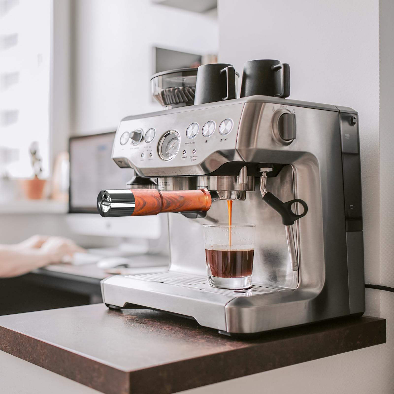 حامل فلتر إسبريسو بدون قاع 51  - مراجعة Delonghi Espresso Ecp3420 وسعره